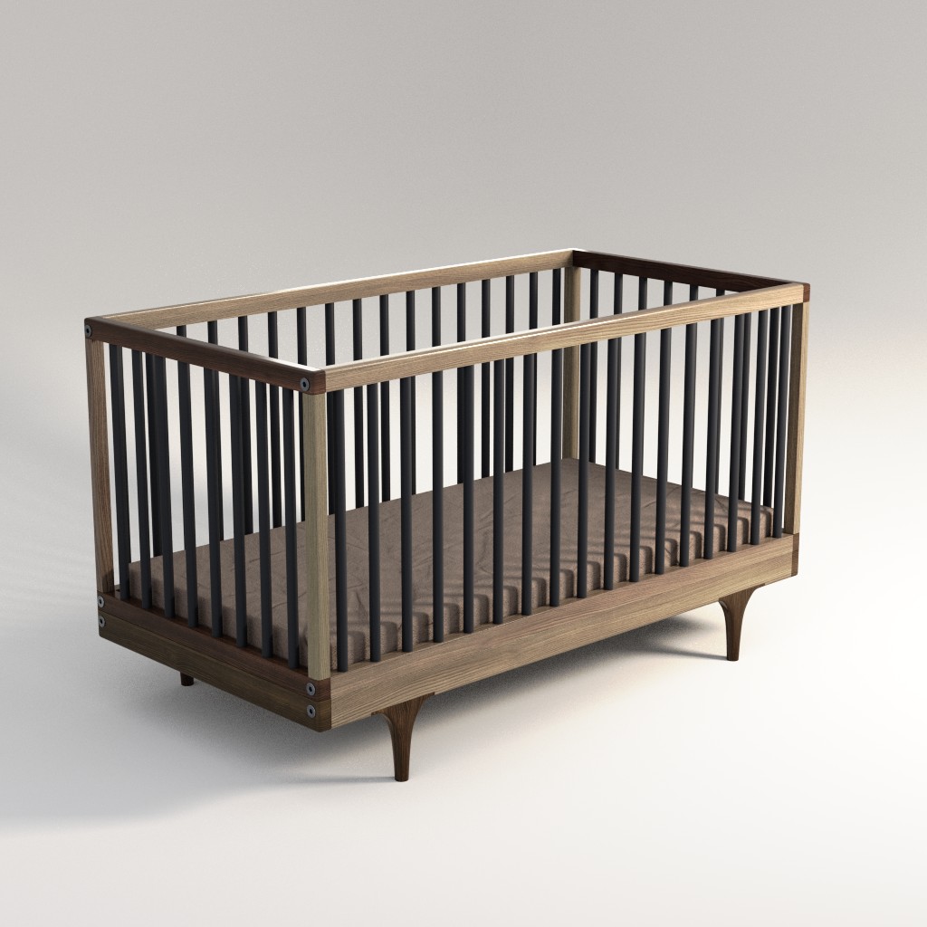 Baby bed, inspired by Kalon Caravan Crib preview image 1